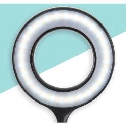 AGS Lampe De Table Bureau LED NOIR 7W Avec Calendrier -Lampe Soldes Boutique 10060234 3