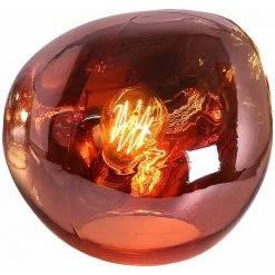 LUMINECA Lampe De Table Rouge Thelio - 50231021690637