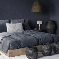 Relaxdays Lampe De Chevet Abat-jour Tissu Voile Boules Verre Cristal Lampe De Nuit HxlxP: 53x29,5x29,5 Cm, Claire/argent -Lampe Soldes Boutique 10368017 4