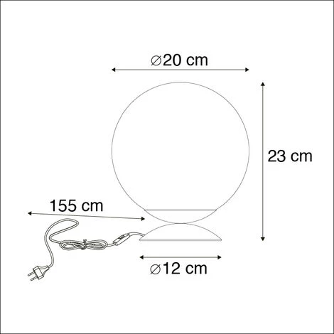 QAZQA Pallon - Suspension Art Deco - 1 Lumière - Ø 200 Mm - Bleu - Art Deco - Éclairage Intérieur - Salon I Chambre - Bleu 4 QAZQA Pallon - Suspension Art Deco - 1 Lumière - Ø 200 Mm - Bleu - Art Deco - Éclairage Intérieur - Salon I Chambre - Bleu – Image 4