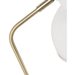 QAZQA Milou - Lampe De Bureau Moderne - 1 Lumière - L 260 Mm - Blanc - Moderne - Éclairage Intérieur - Salon I Chambre I Cuisine I Salle à Manger - Blanc -Lampe Soldes Boutique 11228300 5