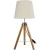 ATMOSPHERA, CRÉATEUR D'INTÉRIEUR Lampe Trépied En Bois RUNO Bambou H58 Cm - Beige
