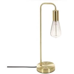 ATMOSPHERA, CRÉATEUR D'INTÉRIEUR Lampe En Métal Doré - Jaune