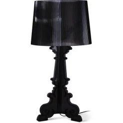 PRIVATEFLOOR Lampe De Table Bour - Grand Modèle Noir - Acrylique, Plastique - Noir