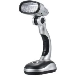 ASUPERMALL Lampe De Bureau A 12 Del, Fonctionnement A Piles Aa *, Angle D'eclairage Reglable -Lampe Soldes Boutique 15278681 3