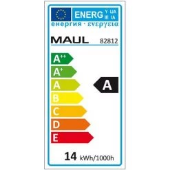 CERTEO MAUL – Lampe économe 11 W - Avec Pied, Argenté - Coloris: Argent -Lampe Soldes Boutique 15704691 3