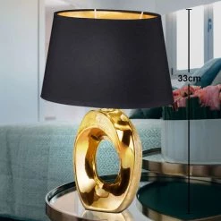 REALITY LEUCHTEN Lampe De Table D'écriture De Nuit Design Or Noir Lampe De Lecture Pour Chambre à Coucher Reality Lights R50511079 9 REALITY LEUCHTEN Lampe De Table D'écriture De Nuit Design Or Noir Lampe De Lecture Pour Chambre à Coucher Reality Lights R50511079 -Lampe Soldes Boutique 16100282 5