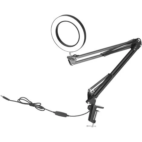 ASUPERMALL Lampe Loupe Led 5X Avec Pince, Petit 4 ASUPERMALL Lampe Loupe Led 5X Avec Pince, Petit – Image 4