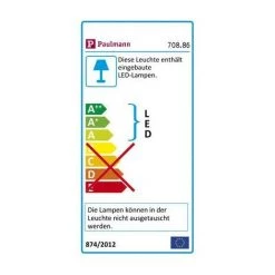 Lampe USB CEE: LED Paulmann 70886 LED Intégrée N/A Puissance: 0.5 W Blanc Lumière Du Jour N/A - Noir -Lampe Soldes Boutique 16609693 4