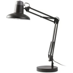 FARO BARCELONA SNAP Lampe De Bureau De Table Gris Foncé