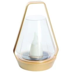 Lampe Exterieure à Poser Solaire - Laiton NORTENE - Extérieur - Laiton NORTENE