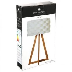 Lampe Bambou Moki H55 Blanc Atmosphera -Lampe Soldes Boutique 18498019 3