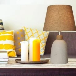 BARCELONA LED Lampe De Table En Céramique - E27 -Lampe Soldes Boutique 19243144 5