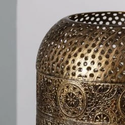 LEDKIA Lampe à Poser Métal Aerba Dorée - Dorée -Lampe Soldes Boutique 22779625 5