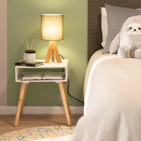 LEDKIA Lampe à Poser Bois Kanuni Olive - Olive 2 LEDKIA Lampe à Poser Bois Kanuni Olive - Olive – Image 2