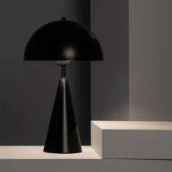 LEDKIA Lampe à Poser Métal Shimo Noir - Noir -Lampe Soldes Boutique 22780185 4