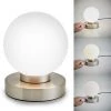 B.K.LICHT Lampe De Table Lampe De Chevet Fonction TOUCH Lampe De Bureau Salon Chambre