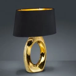 LÚZETE - LAMPE DE TABLE FERNSBY CÉRAMIQUE OR 52CM - Or 7 LÚZETE - LAMPE DE TABLE FERNSBY CÉRAMIQUE OR 52CM - Or -Lampe Soldes Boutique 23921315 3