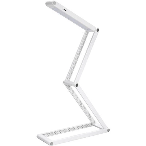 HAPPYSHOPPING Lampe De Table Pliante LED Protection Oculaire USB Lecture Modele D'alimentation Blanche, Charge Directe USB - Charge Directe USB 2 HAPPYSHOPPING Lampe De Table Pliante LED Protection Oculaire USB Lecture Modele D'alimentation Blanche, Charge Directe USB - Charge Directe USB – Image 2