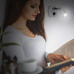 LANGRAY 12V LED Spot Lampe De Lecture Interrupteur Réglable Lumière Chaude Pour Camping Car Van Bateau Led Lumière Intérieure (2 PCS) 9 LANGRAY 12V LED Spot Lampe De Lecture Interrupteur Réglable Lumière Chaude Pour Camping Car Van Bateau Led Lumière Intérieure (2 PCS) -Lampe Soldes Boutique 26802128 5