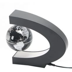 HAPPYSHOPPING Carte Du Monde Globe Alevitation Magnetique En Forme De C De 3 "avec Lumieres LED Couleur -Lampe Soldes Boutique 27160086 4