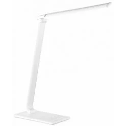 MILLUMINE Lampe Bureau High-Tech à LED Blanche Port USB - Blanc