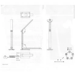 MILLUMINE Lampe Bureau High-Tech à LED Blanche Port USB - Blanc -Lampe Soldes Boutique 2811606 5