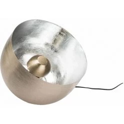 AMADEUS Lampe à Poser En Métal Argenté Samuel 37 Cm Argent - Argent