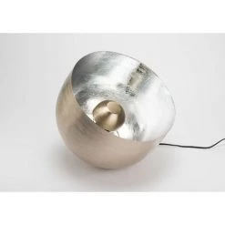 AMADEUS Lampe à Poser En Métal Argenté Samuel 37 Cm Argent - Argent -Lampe Soldes Boutique 28683773 3