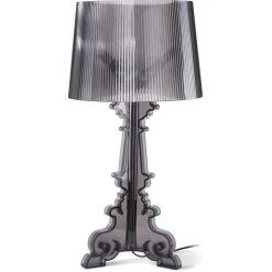 PRIVATEFLOOR Lampe De Table Bour - Grand Modèle Gris Foncé - Acrylique, Plastique - Gris Foncé