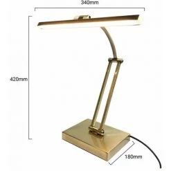 BARCELONA LED Lampe De Bureau Dimmable 6W "Versalles" | Blanc Chaud - Blanc Chaud 9 BARCELONA LED Lampe De Bureau Dimmable 6W "Versalles" | Blanc Chaud - Blanc Chaud -Lampe Soldes Boutique 29217230 5