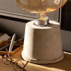 LEDKIA Lampe à Poser Ciment Ray -Lampe Soldes Boutique 29276425 4