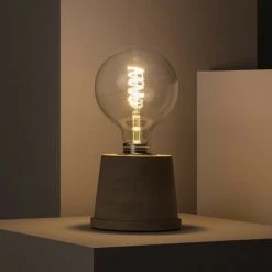 LEDKIA Lampe à Poser Ciment Ray -Lampe Soldes Boutique 29276425 5