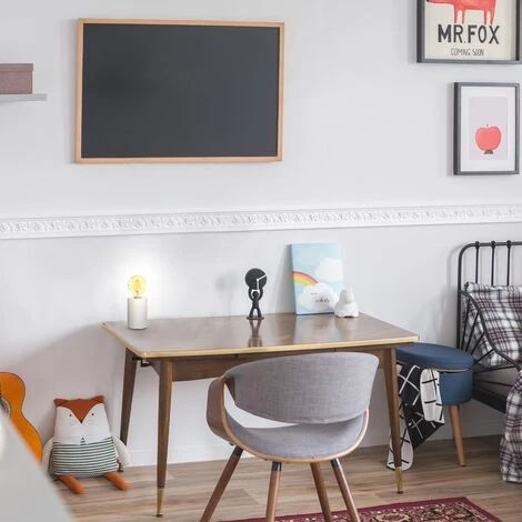 B.K.LICHT Lampe De Table En Béton Ronde I 9 X13 Cm I Prise E27 I Interrupteur à Câble I Gris I Sans Ampoule 5 B.K.LICHT Lampe De Table En Béton Ronde I 9 X13 Cm I Prise E27 I Interrupteur à Câble I Gris I Sans Ampoule – Image 5