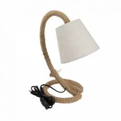 JARDIBRICODECO Lampe De Table Avec Corde.