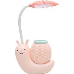 ILOVEMILAN Lampe De Bureau LED USB Chargeant La Lecture Des Enfants Protection Des Yeux Veilleuse Dessin Animé Escargot