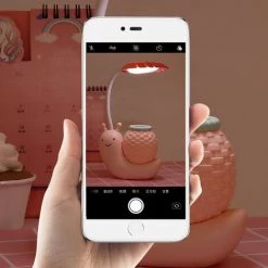 ILOVEMILAN Lampe De Bureau LED USB Chargeant La Lecture Des Enfants Protection Des Yeux Veilleuse Dessin Animé Escargot -Lampe Soldes Boutique 30290057 3