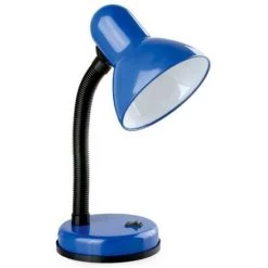 GEFOM Lampe De Bureau Flexible Bleue 12,5 Cm Bleue - Bleue