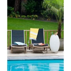 Enceinte Bluetooth Sans Fil Avec Lampe LED Et Seau à Glace Intégrés Modèle PRO 72cm - Synergy65pro - Kooduu - Blanc -Lampe Soldes Boutique 31765497 5