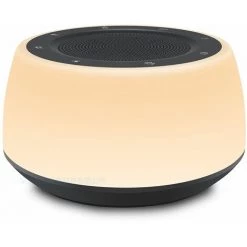ZHUOXUAN 【Facile à Utiliser】Machine à Bruit Blanc,White Noise Machine, Avec 16 Sons Naturels, Fonction De Mémoire, Minuterie Réglable, Portable, Relaxation, Détente, Les Déplacements Des Bureaux, USB Charge..