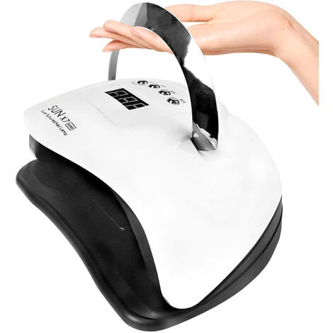 ASUPERMALL 180W 57Pcs Lampe Perle Lampe A Ongles Uv + Led Double Source De Lumiere Quatre Vitesses Synchronisation Bricolage Induction Automatique, Eu 2 ASUPERMALL 180W 57Pcs Lampe Perle Lampe A Ongles Uv + Led Double Source De Lumiere Quatre Vitesses Synchronisation Bricolage Induction Automatique, Eu – Image 2