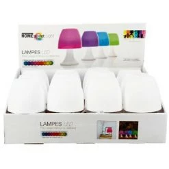 HOMESWEETLIGHT Lampe à Poser LED "Ginal" 19cm Multicolore 5 HOMESWEETLIGHT Lampe à Poser LED "Ginal" 19cm Multicolore -Lampe Soldes Boutique 33651475 3