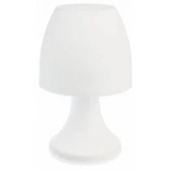 HOMESWEETLIGHT Lampe à Poser LED "Ginal" 19cm Blanc