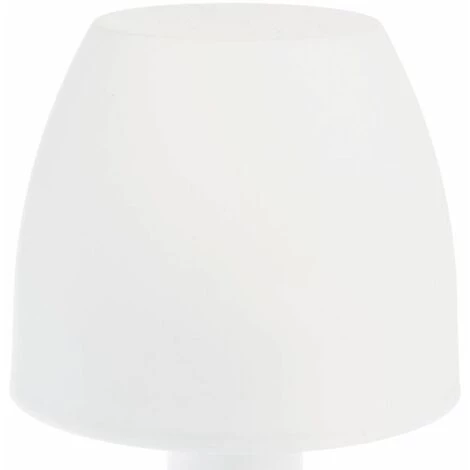 HOMESWEETLIGHT Lampe à Poser LED "Ginal" 19cm Blanc 2 HOMESWEETLIGHT Lampe à Poser LED "Ginal" 19cm Blanc – Image 2