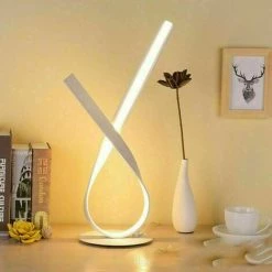 THSINDE Lampe De Table Lampe De Chevet LED 12W Avec Variateur Facile De Couleur Chaude -Lampe Soldes Boutique 35155799 4