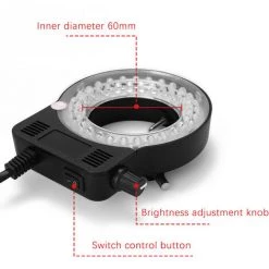 ASUPERMALL Lumiere Ronde Led Pour Lampe De Microscope Pour Microscope Reglable De La Luminosite Du Microscope, Noir 8 ASUPERMALL Lumiere Ronde Led Pour Lampe De Microscope Pour Microscope Reglable De La Luminosite Du Microscope, Noir -Lampe Soldes Boutique 35357841 4