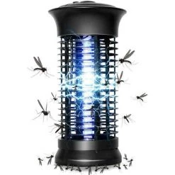 BRIDAY Lampe Anti-moustiques, Puissant Piège électronique à Insectes Anti-insectes Puissant Piège à Mouches Anti-insectes Avec Crochet Moustique Zappers Fly Gnat Zappers Pour L'intérieur