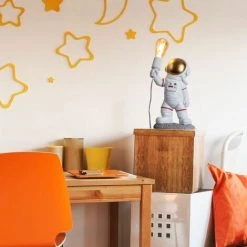 BARCELONA LED Lampe à Poser Astronaute "Aldrin" | Blanc - Blanc -Lampe Soldes Boutique 35880799 3