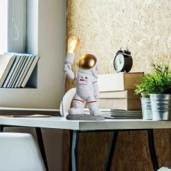 BARCELONA LED Lampe à Poser Astronaute "Aldrin" | Blanc - Blanc -Lampe Soldes Boutique 35880799 4