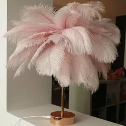 Goeco Télécommande Plume Lampe De Nuit USB / AA Batterie Puissance Créative Lumière Arbre Plume Mariage Maison Chambre -Lampe Soldes Boutique 36753993 3